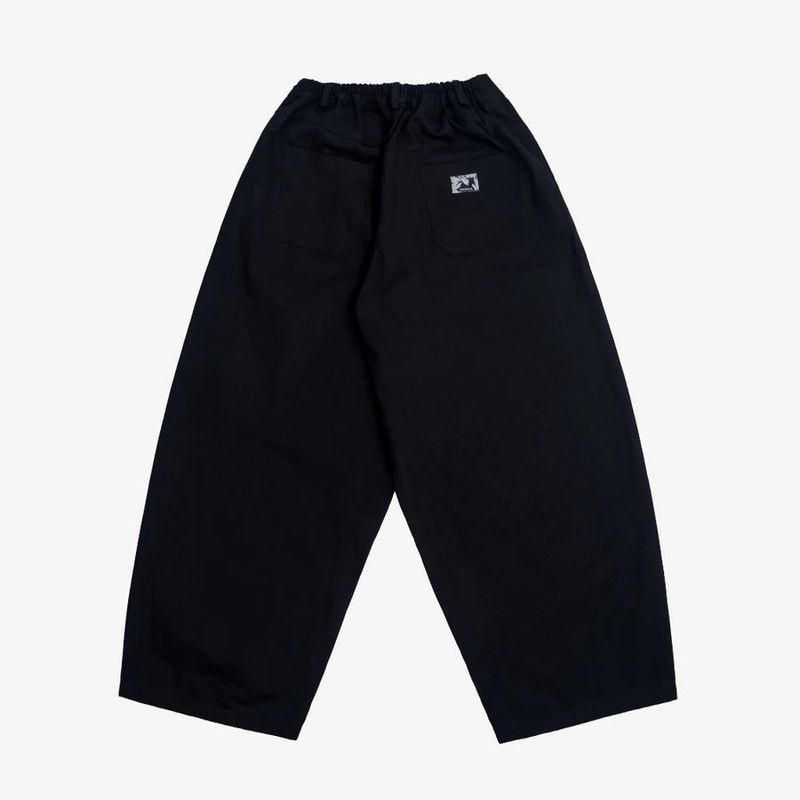 Baggy Balloon Pants Pump It Classic Black Outside Work Hours