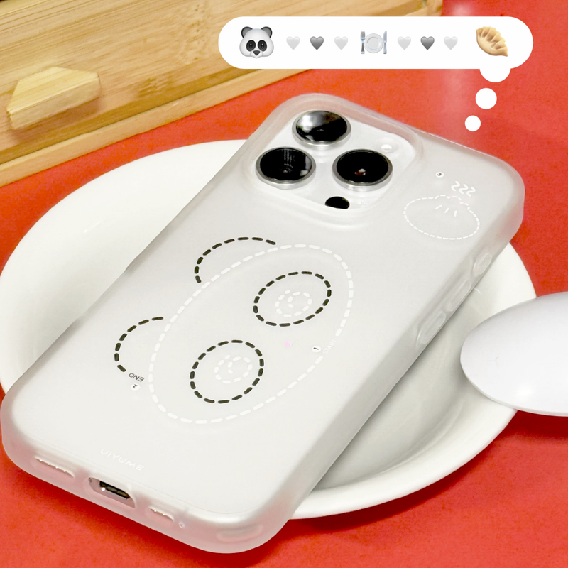 UIYUME（ユアイユメ）の「Let's DOT case (Panda.ver)（Smartphone Accessories）」