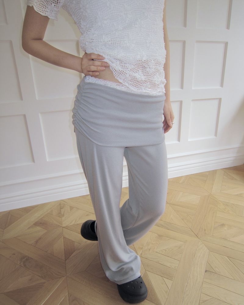 WONDER WONDER（ワンダーワンダー）の「Tapoon Lace Sagging Pants（Pants）」
