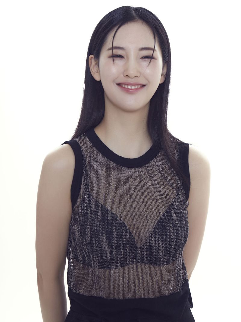 see through spangle mesh sleeveless_bk