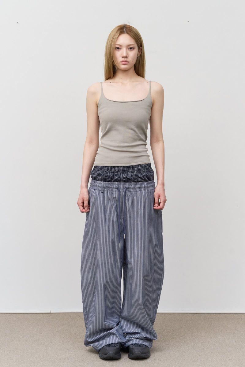 (W) Mono Slip Knit Sleeveless