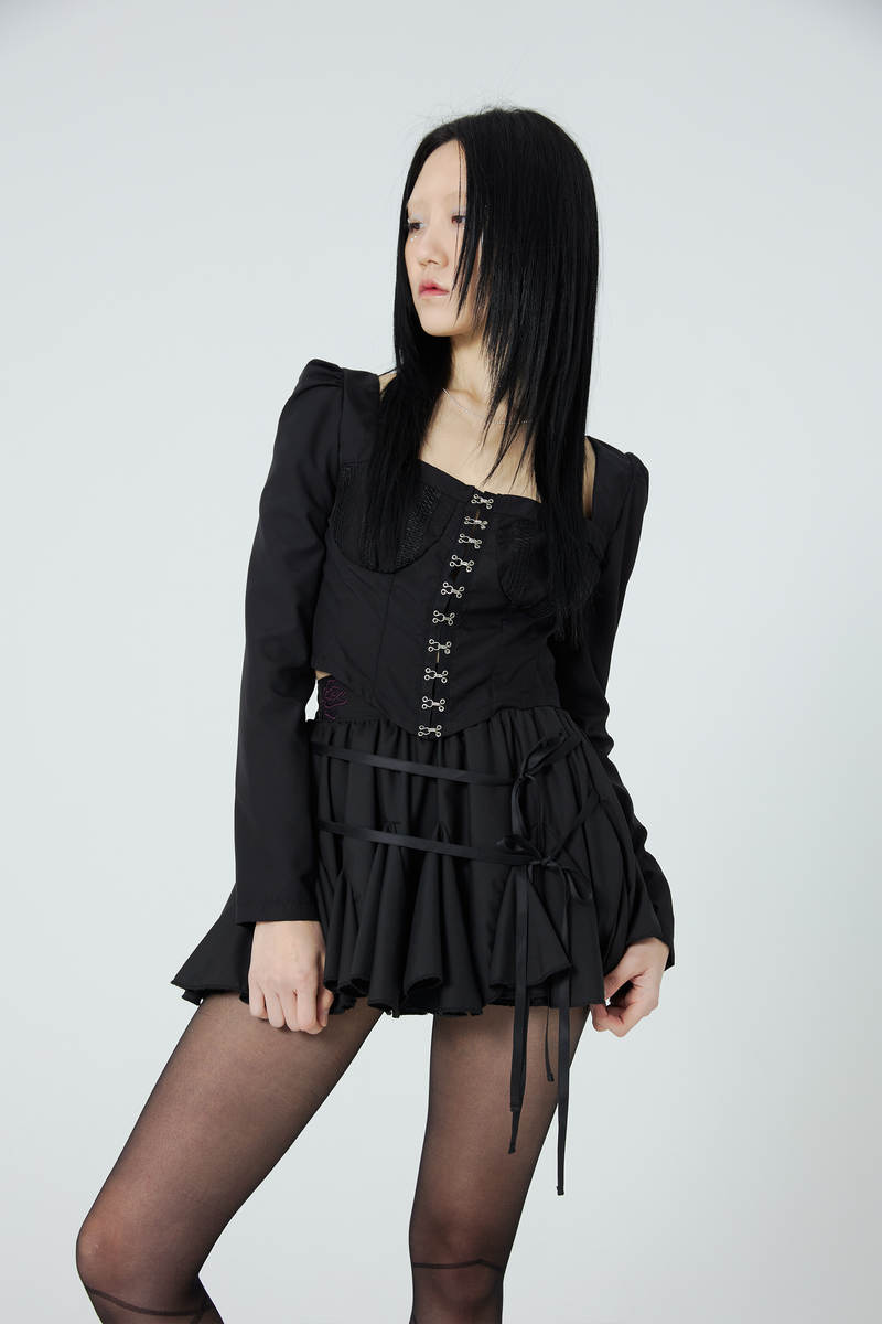 bustier blouse
