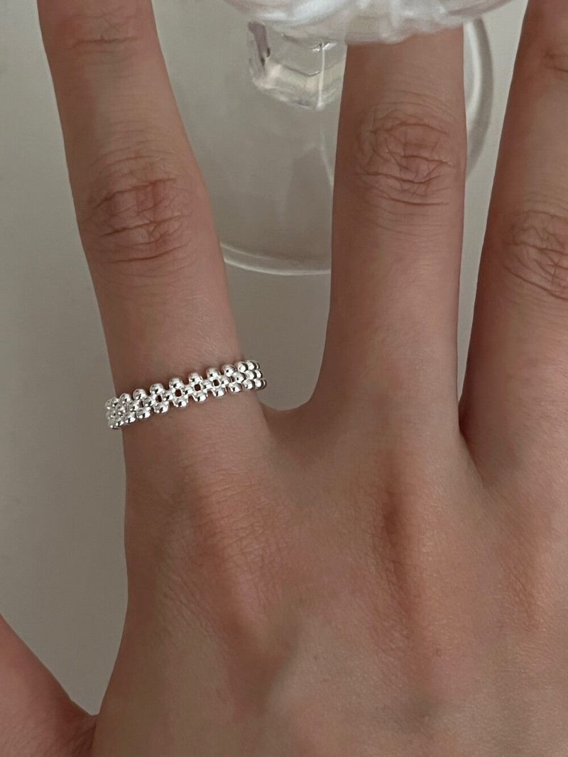 (silver925) Lune free ring
