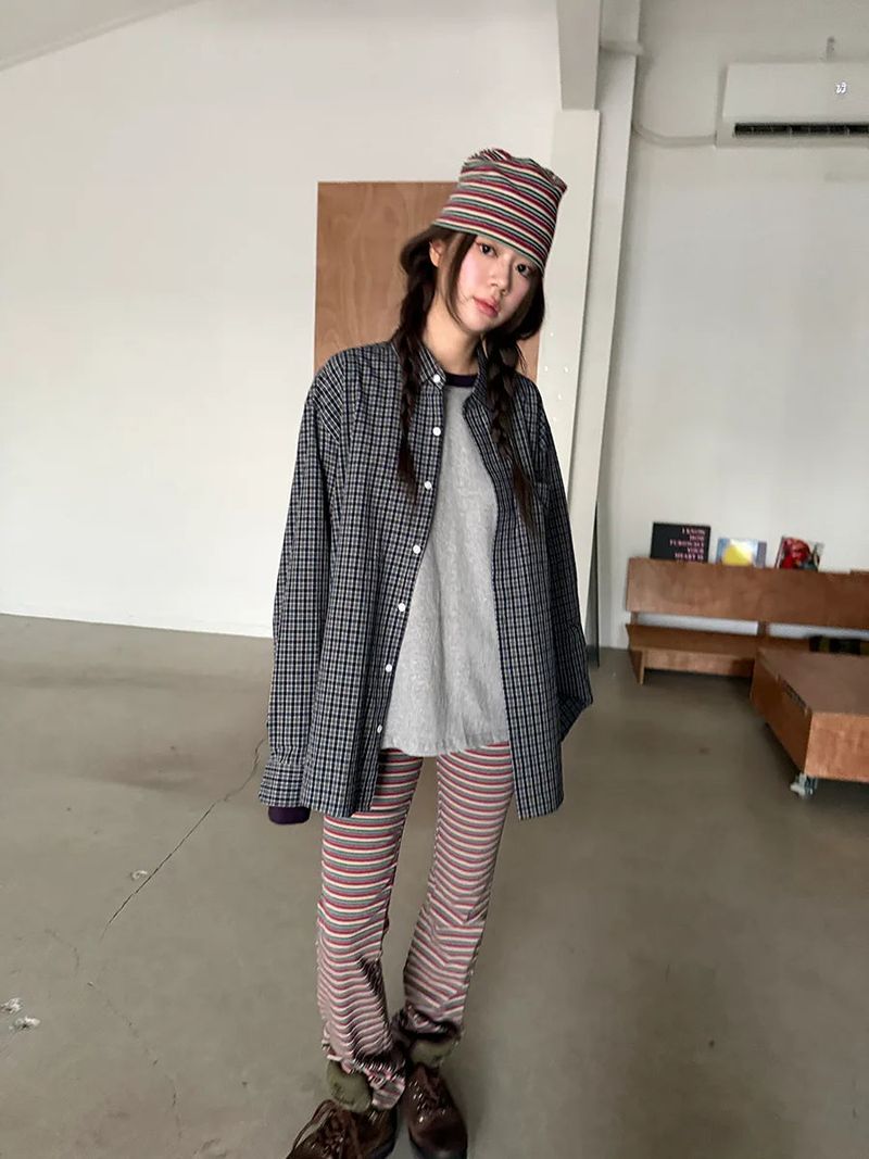 cosy check shirt