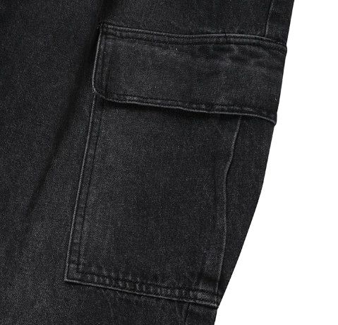 Rex Cargo Parachute Denim Pants