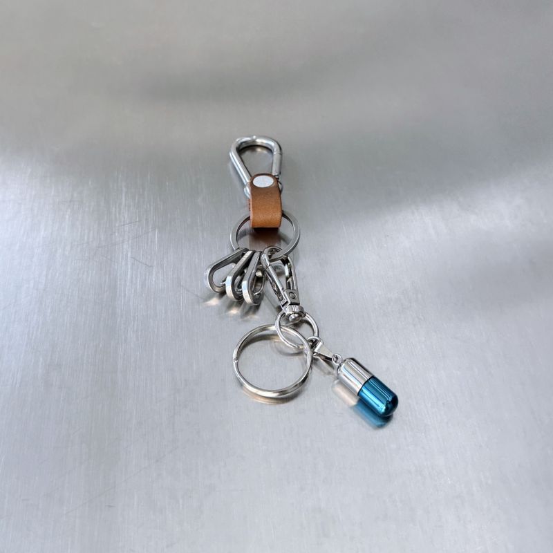 Tech Pill Keychain