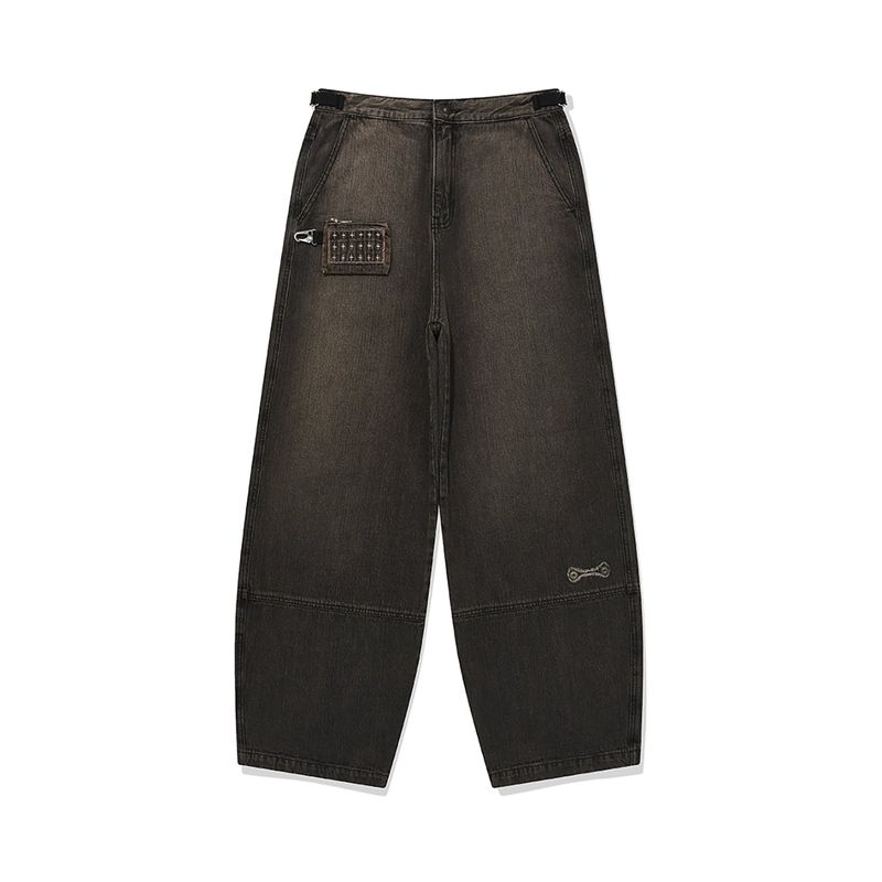 karactor（カラクター）の「Wallet denim pants / Vintage black（Pants）」