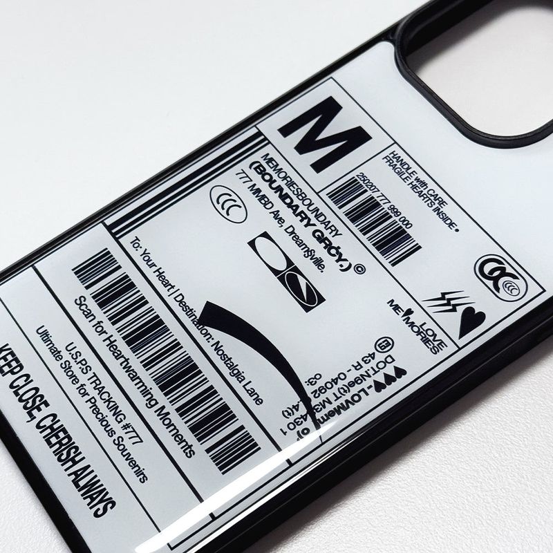 Fresh Love Delivery Label Phone Case (WH)