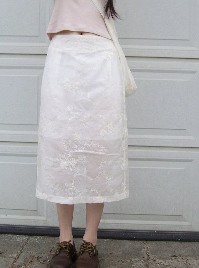 sequin lace skirt bag