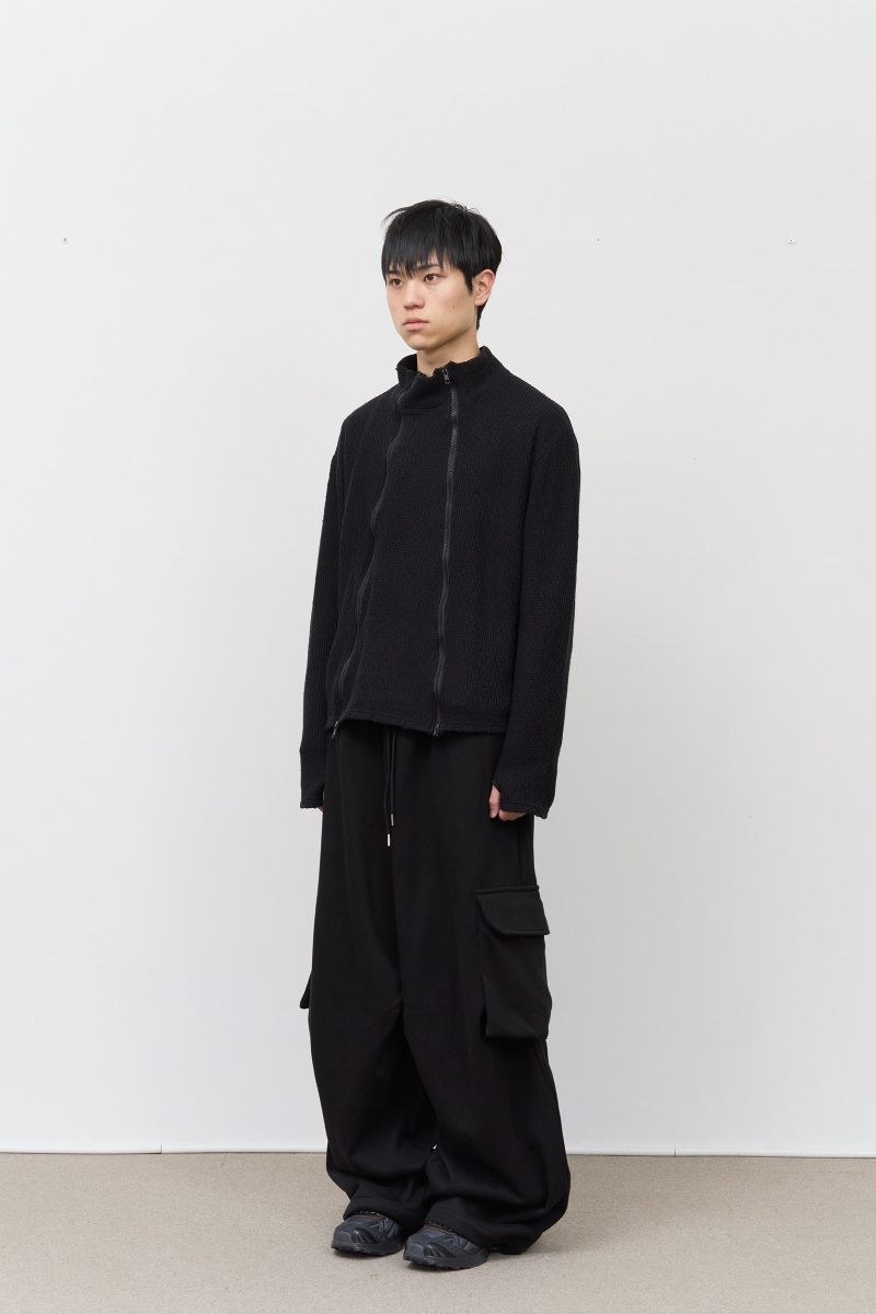 Object Knitted Zip Up
