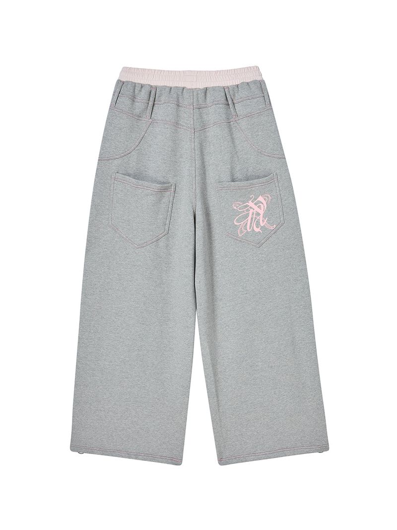 STITCH JOGGER PANTS GREY
