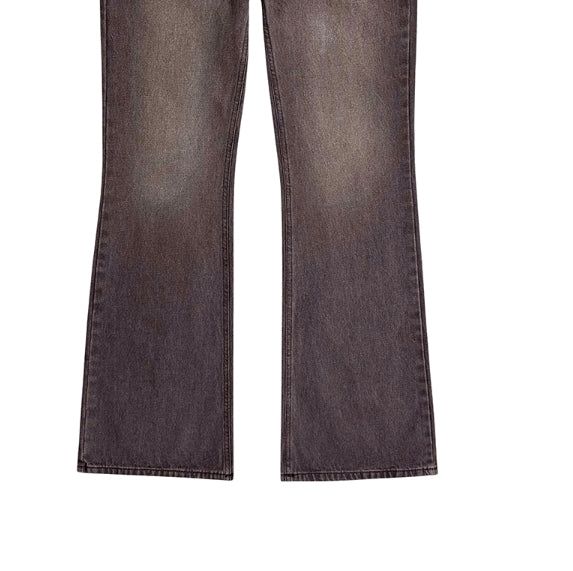 Vintage Low Semi Bootcut Denim Pants