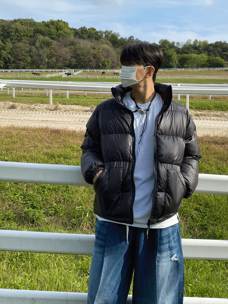 SSROOM(エスエスルーム)の「Matt over 2-way short padded jacket (3color)(Jackets/Outerwear)」