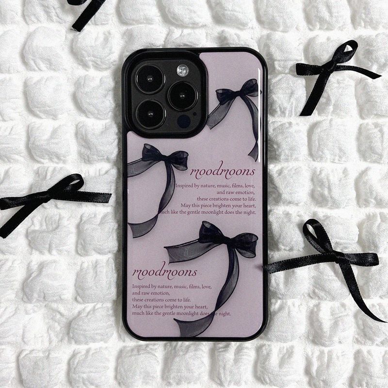 [MADE]Black Ribbon epoxy case