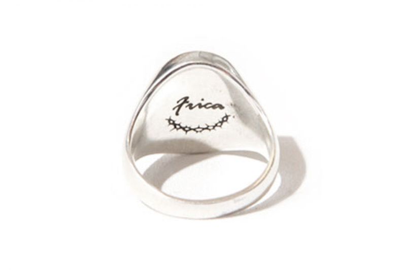 CONTACT RING 2 (howlite) -L