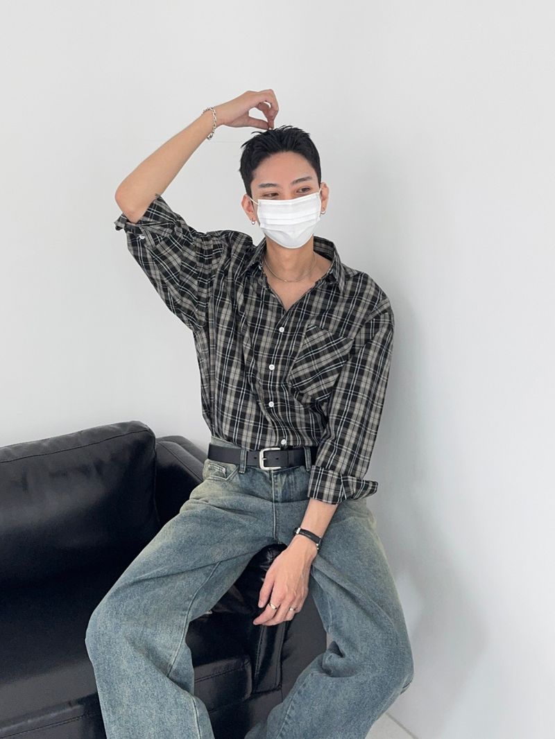 SP Check Standard Cotton Shirt (3C)