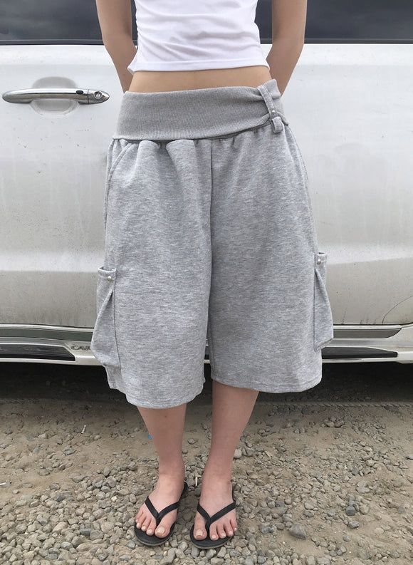 Ruda Folding Stud Training Bermuda Pants