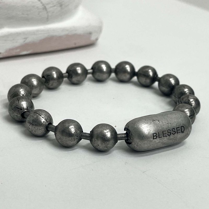 BLESSED BULLET（ブレスドブレット）の「9mm ball chain bracelet（Accessories）」