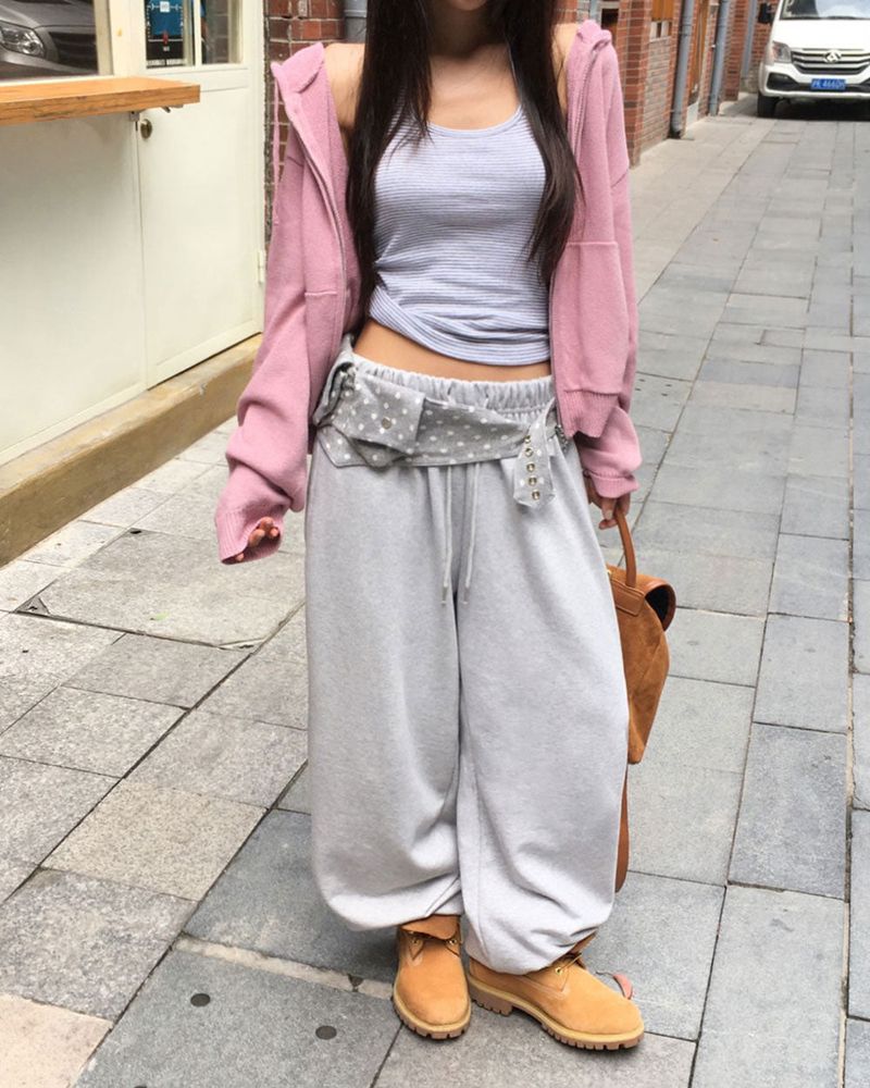 [ORIGINAL] Breeze Knit Hood Zip-Up
