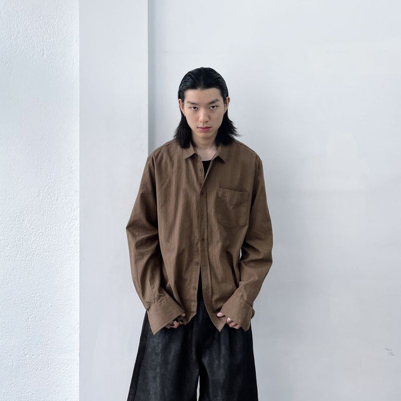 Textured Relaxed Shirt