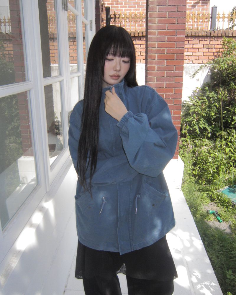 WONDER WONDER(ワンダーワンダー)の「ヴデン ハイネック ストリング フィールド ジャケット(ジャケット/アウター)」