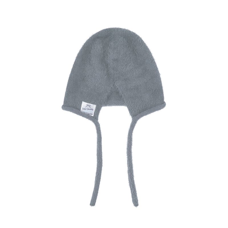 Fluffy String Hat (4colors)
