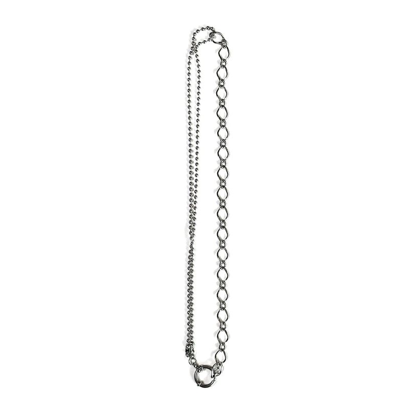 equope(エクァウプ)の「half&half twoway necklace(Accessories)」