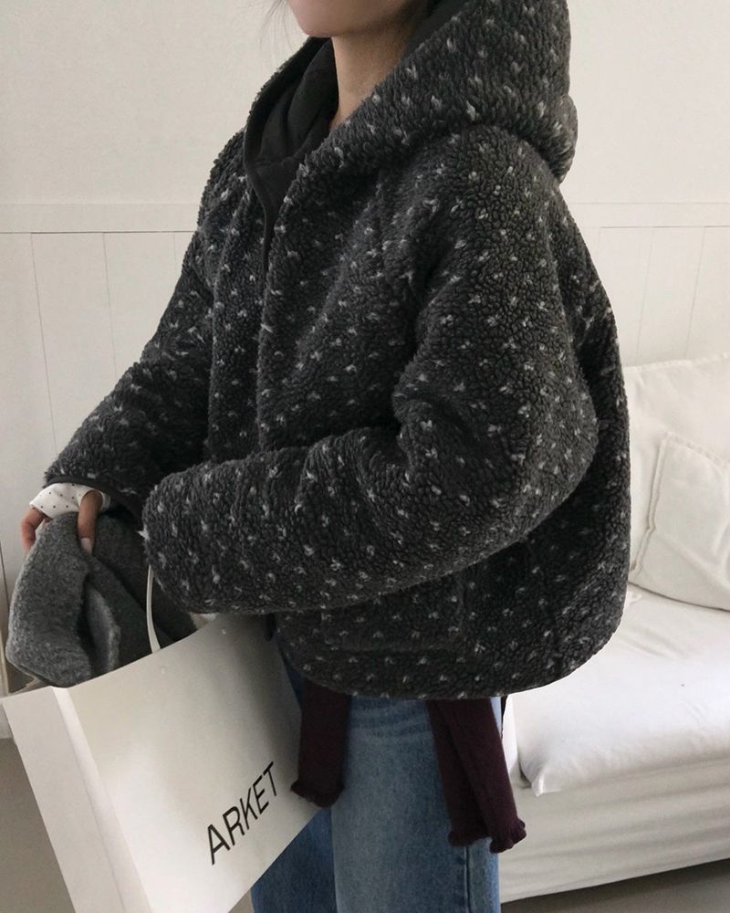 [ORIGINAL] Heart Dot Wool Jumper