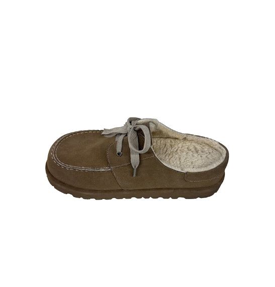 Coty Suede Ugg Bloafer
