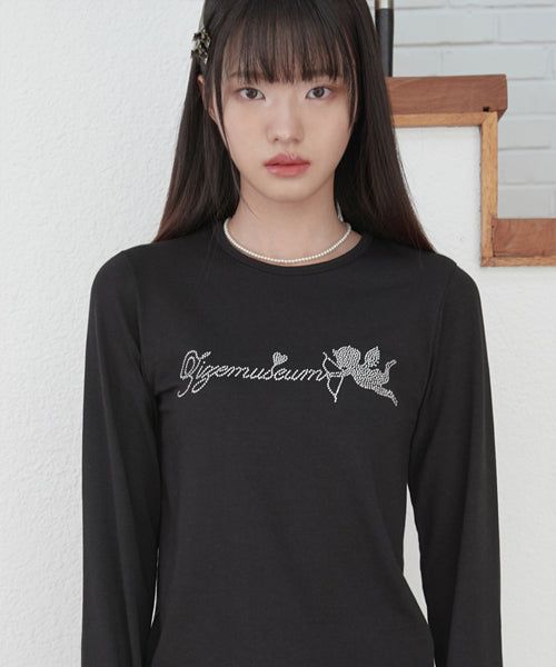 ZIZEMUSEUM（ジゼミュージアム）の「ZIZE ANGEL CUBIC T-SHIRTS (BLACK)（Tops）」