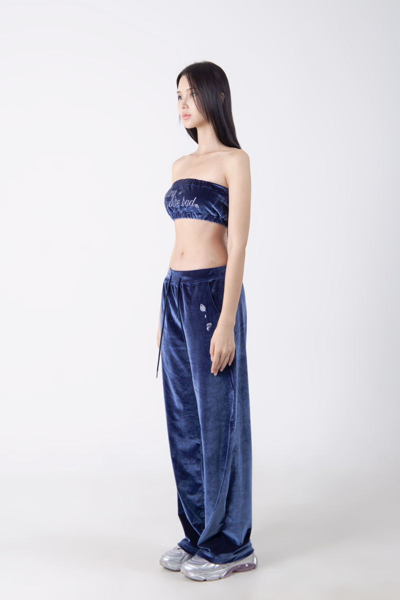  DARLING, YOUR SWEATPANTS ! #VELVET BLUE