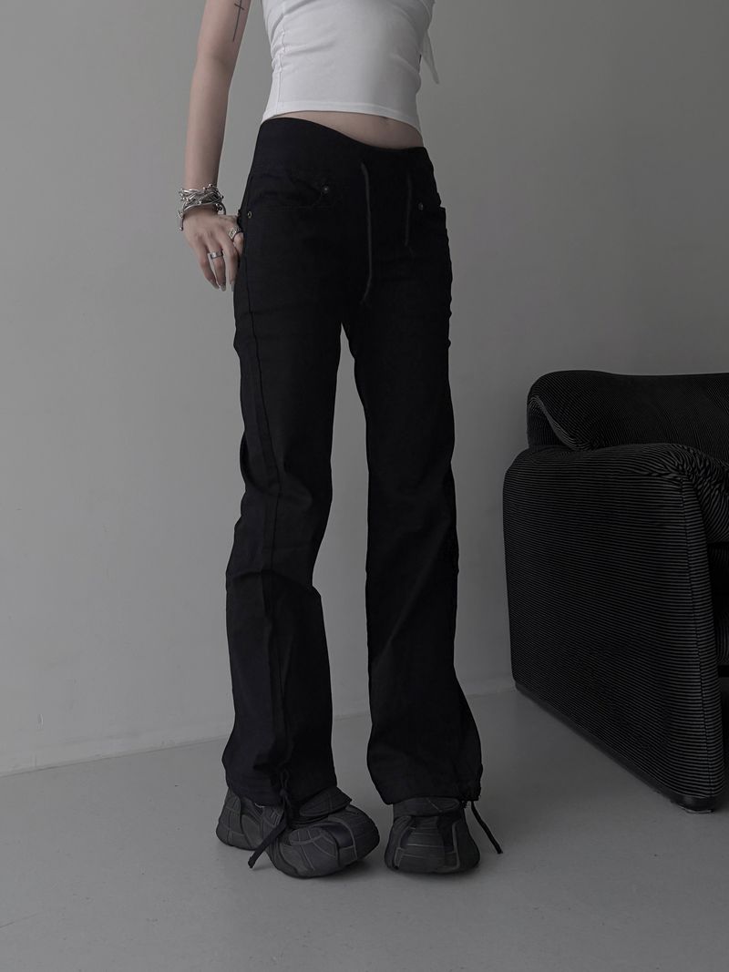 URBAN UNIQUE（アーバンユニーク）の「ウエストバンディングストリングパンツ（パンツ）」