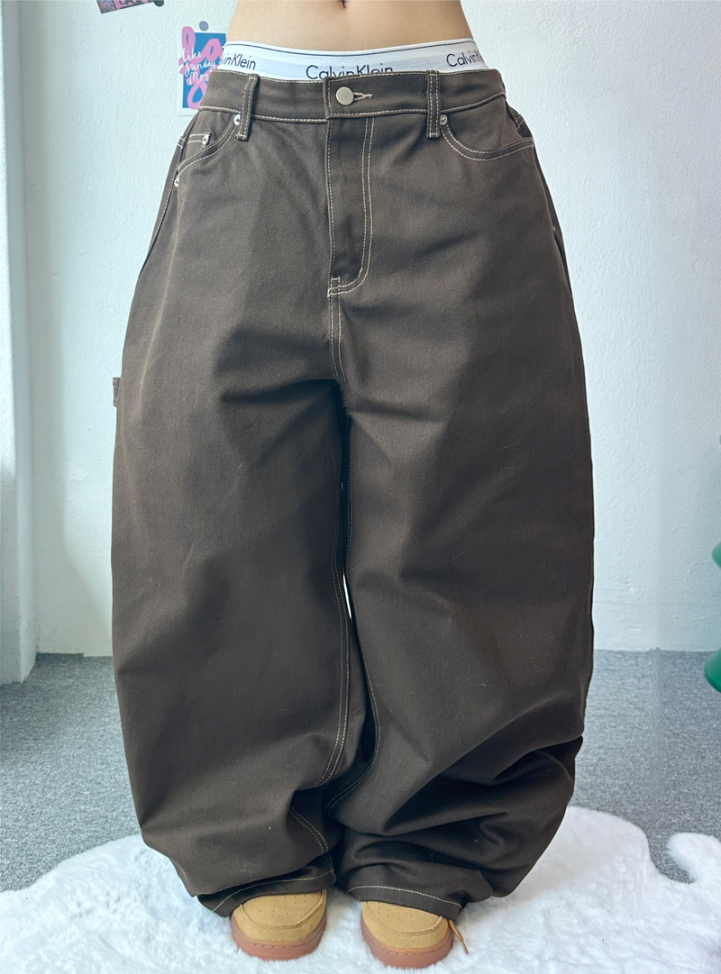 OSU WORK CARPENTER PATCH PANTS💛🤎🖤 - 2 SIZES, 3 COLORS