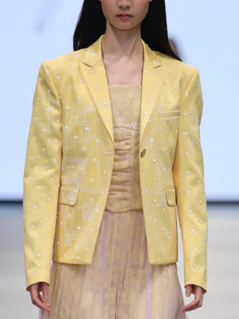 Bright Yellow Suit