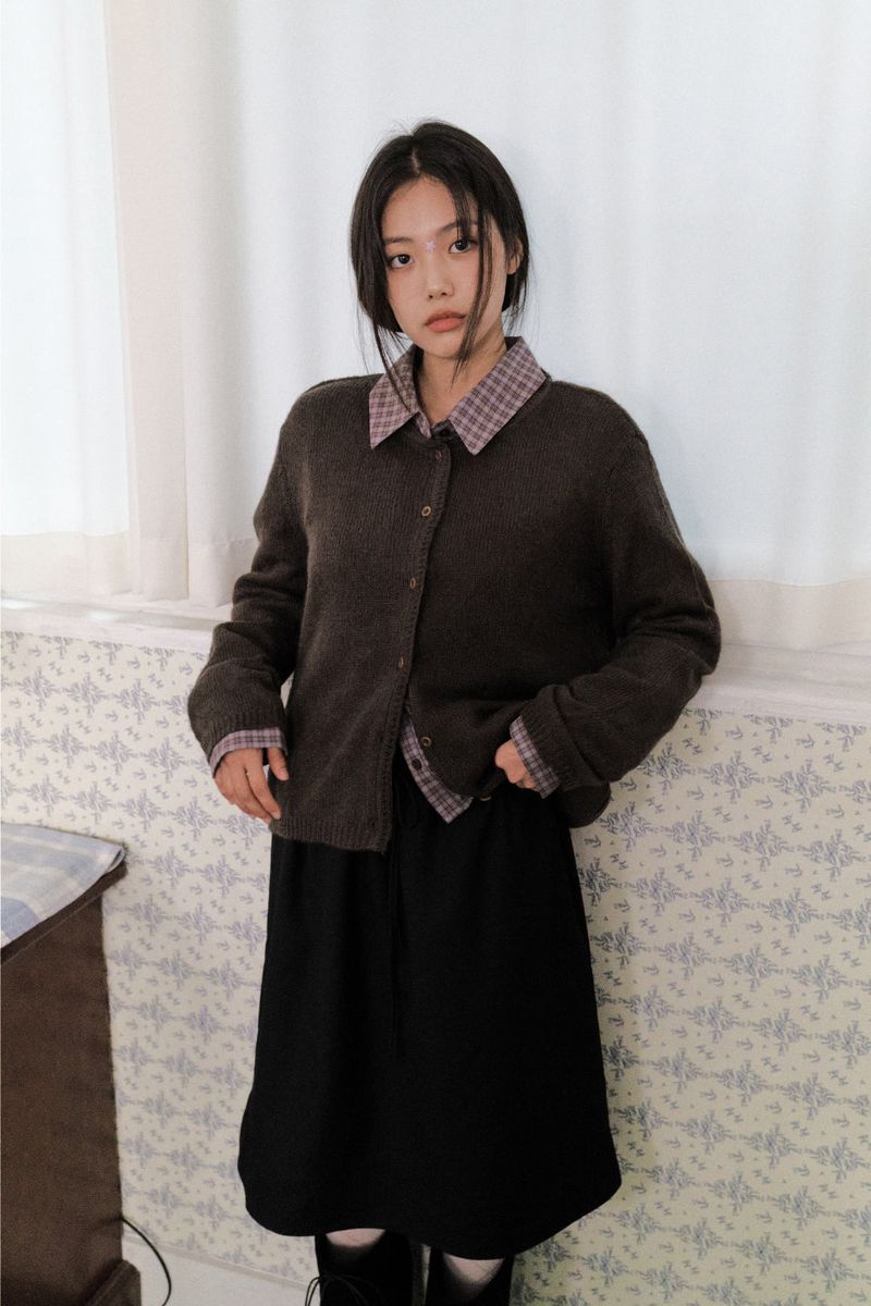 Bane Wool Touch Cardigan (6color)