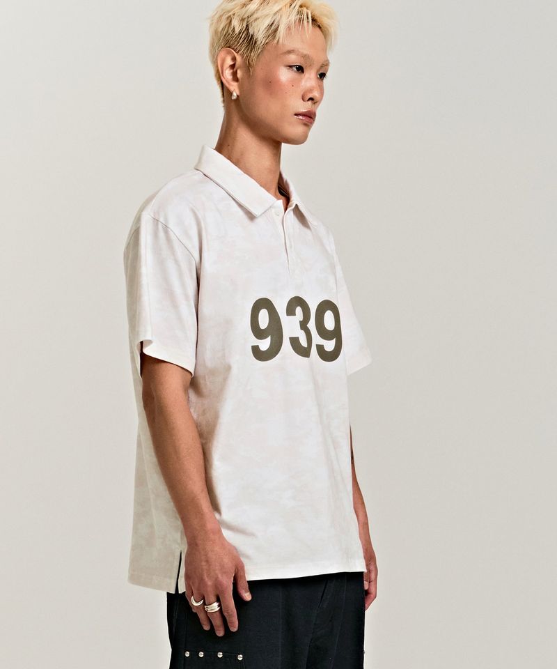 939 LOGO POLO T-SHIRTS (BEIGE/CAMO)
