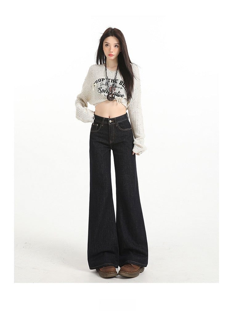 American Vintage Low waist Flare Denim Pants