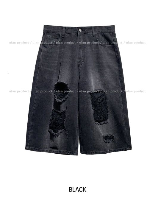 Rita Damage Maxi Bermuda Pants