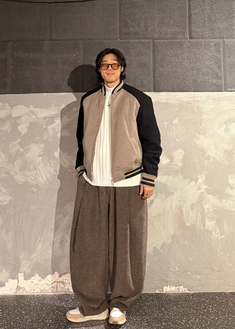 Balloon Fit Banded Slacks 2COLOR