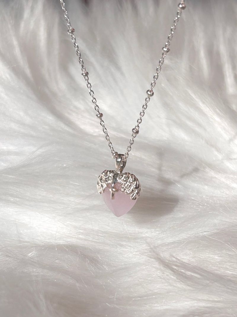 Seraphim Necklace(Pink,Opal)