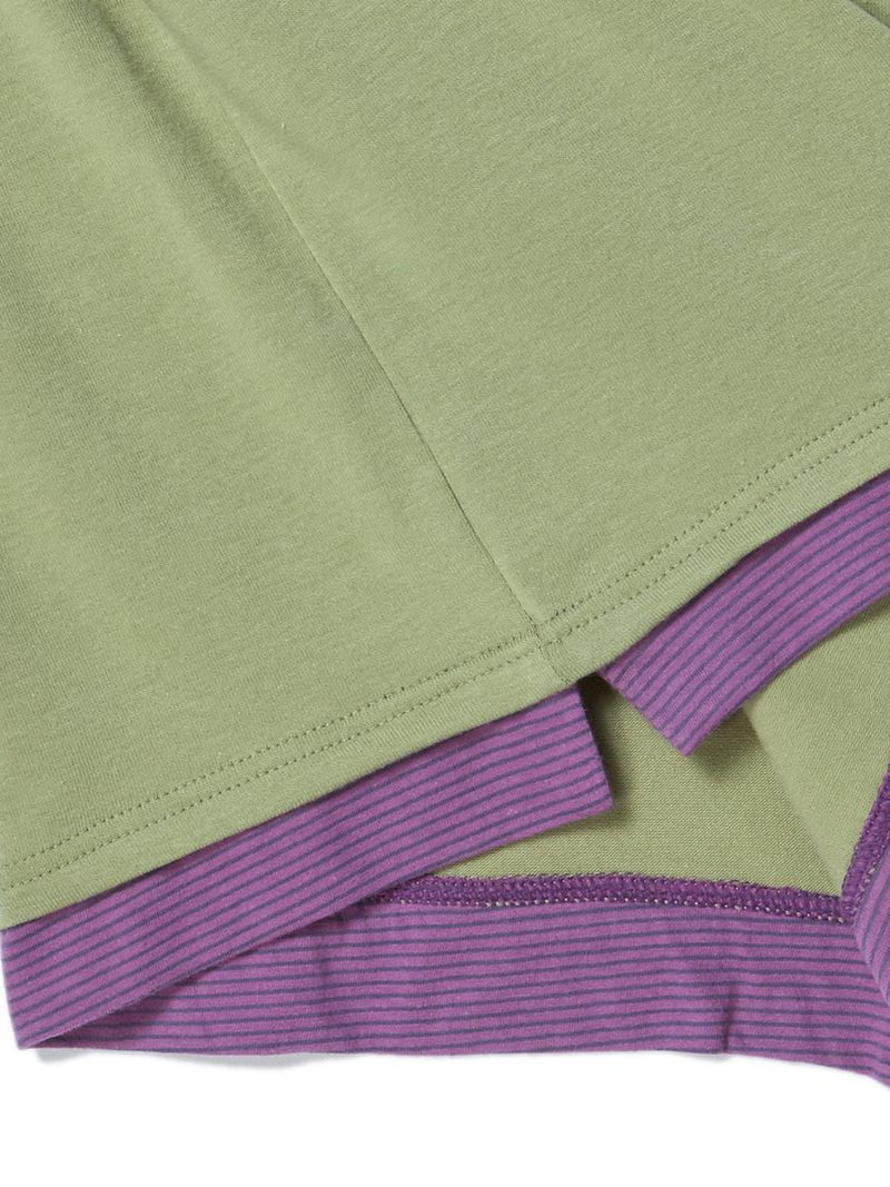 EMBLEM LAYERED L/S GREEN
