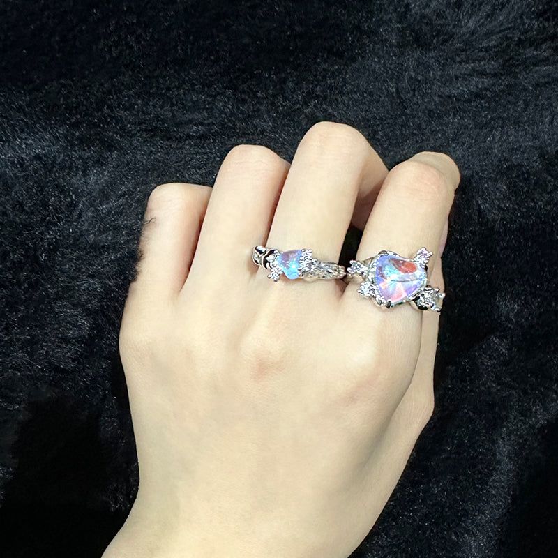 Daily Heart gemstone Ring