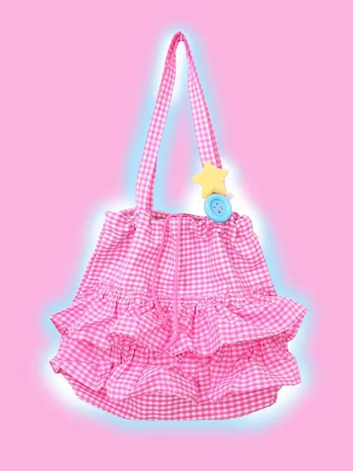 KUO(クーオ)の「lovely frill check shoulder bag (3color)(Bags)」