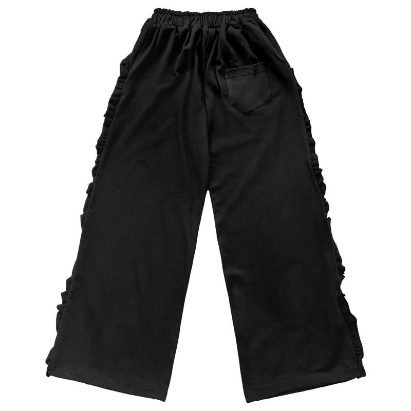 Midweek Ease Belt Loop Side Frill Training Long Pants (3 colors)