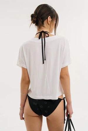 Loose snap tee