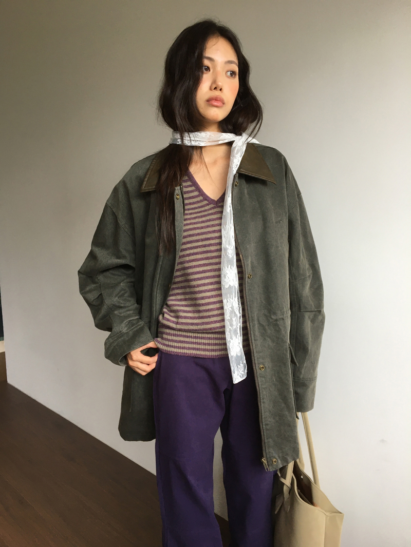 Foragers Washed Field Jacket (2color)