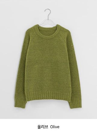 Kirkleb Raglan Color Round Knit