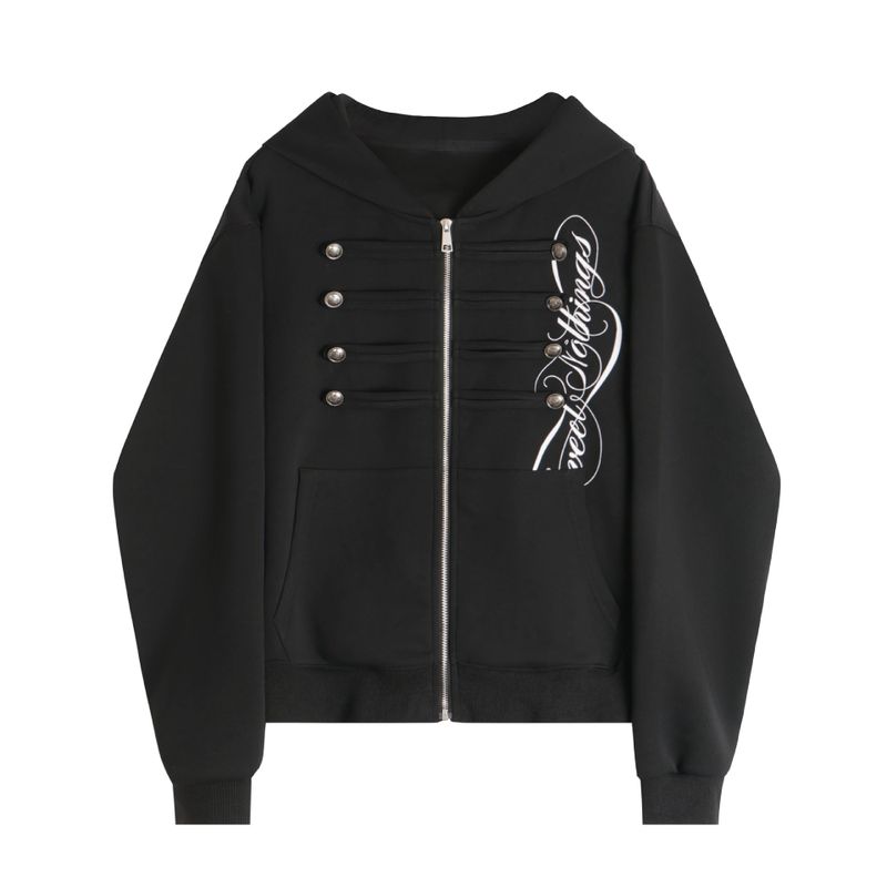 Cozy&Kitsch（コージーアンドキッチ）の「Roxy Gothic Toggle Hood Zip-Up（Jackets/Outerwear）」