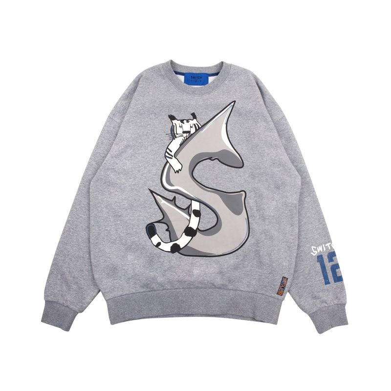 SWITCH123（スウィッチワンツースリー）の「S TIGER  MTM T-SHIRT (FOR UNISEX)_SYS2TS01MG（Tops）」