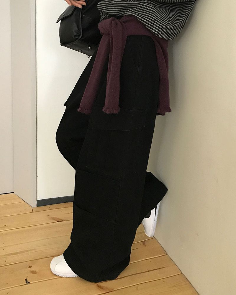 [ORIGINAL] Kinder Pigment Cargo Wide Pants